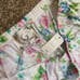NEW PJ Couture Pajama Pants Floral Satin Polyester Large NWT