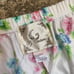 NEW PJ Couture Pajama Pants Floral Satin Polyester Large NWT