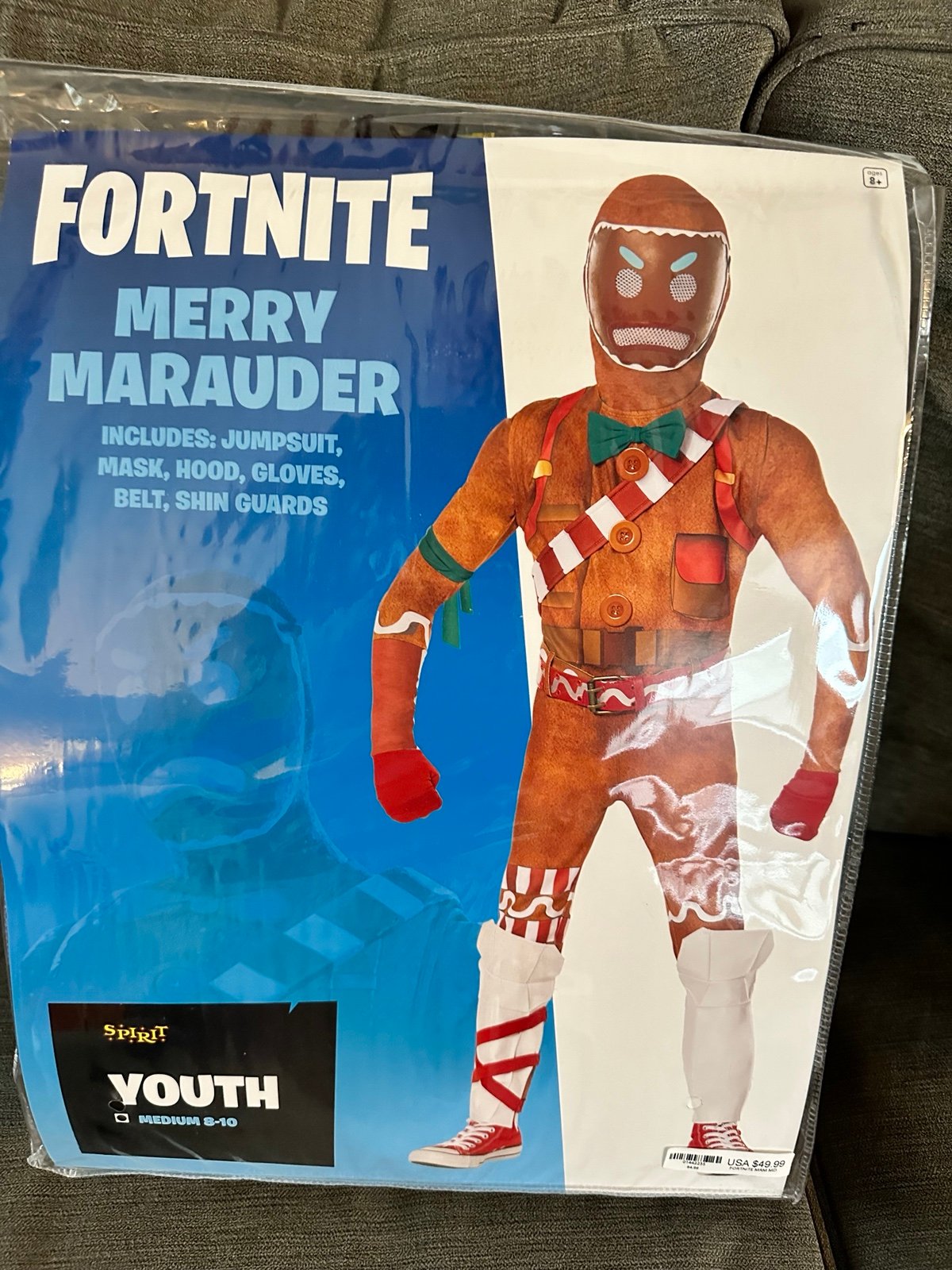 Merry Marauder Fortnite Costume (Youth Medium 8-10)