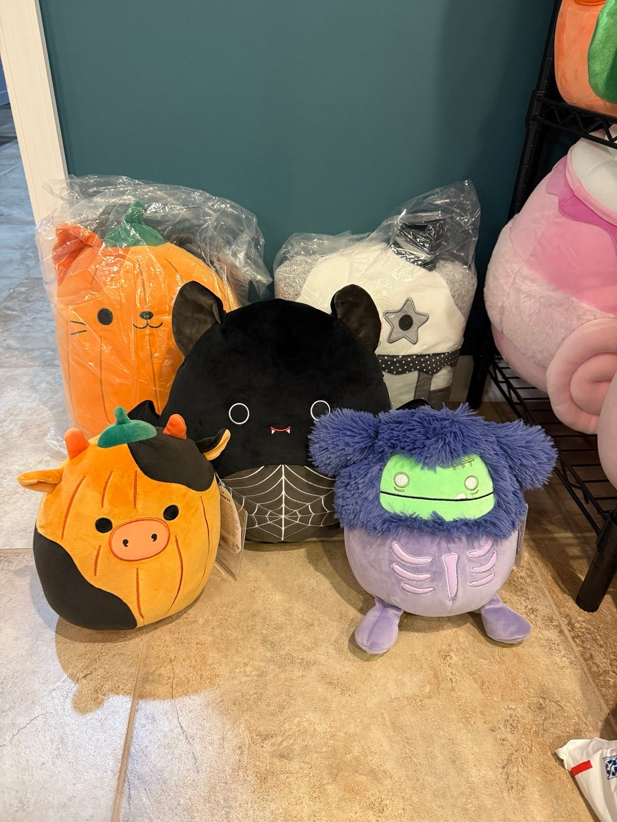 Squishmallow Rare Select Series Mallow Mash Bundle Greyscale Bimbi and more!