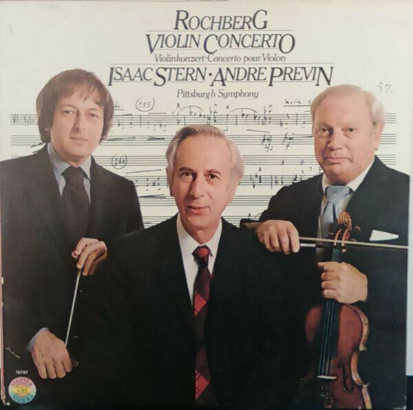 Previn, Stern & Rochberg ‎– Violin Concerto (1979) Columbia vinyl NEW sealed