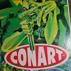 Conart Vintage 90s Mear one graffiti Source magazine Clipping rap