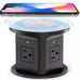 Pop Up Outlet for Countertop Kitchen, 65W USB C Wireless Charging