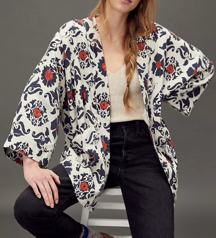 Anthropologie Eleanor Kimono Jacket