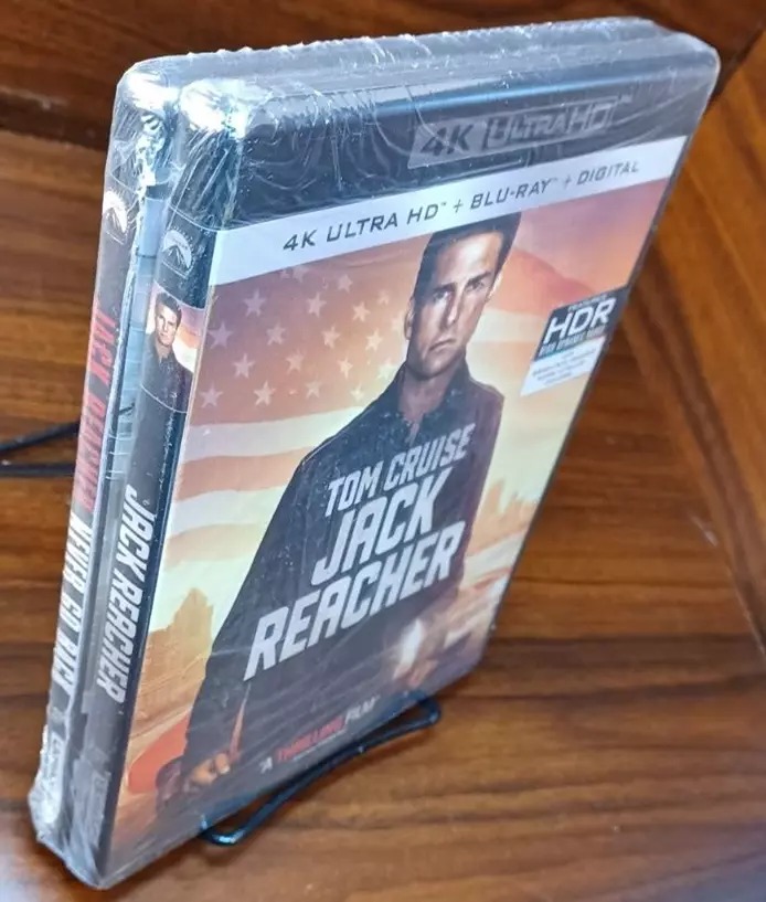 Jack Reacher 2 Movie Collection (4K+Blu-ray)-NEW-Free Shipping w/Tracking