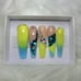 Glitter bomb Acrylic Freestyle Press on nails