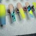 Glitter bomb Acrylic Freestyle Press on nails