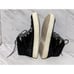 Marc Fisher Women's Black Suede Faux Fur High Top Ankle Sneaker Shoes Size 8