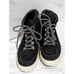 Marc Fisher Women's Black Suede Faux Fur High Top Ankle Sneaker Shoes Size 8