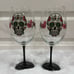 Day Of The Dead Wine Goblet Set Of 2
