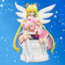 Sailor Moon IchibanKuji A Award Eternal Sailor Moon And Sailor Chibi Moon Figure