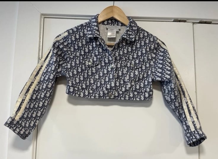 Christian Dior oblique girls jacket