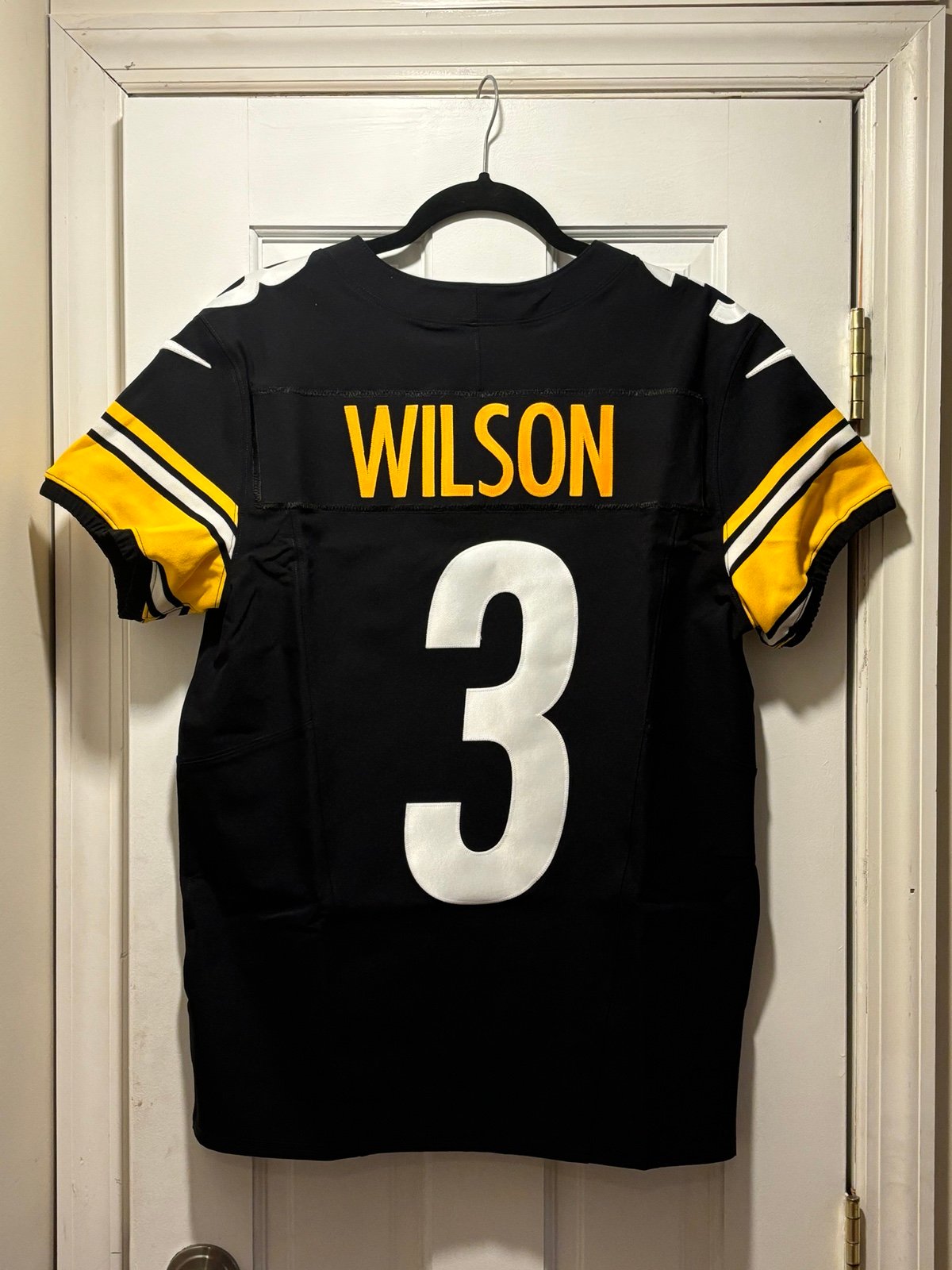 Authentic Russell Wilson Pittsburgh Steelers Nike F.U.S.E. Elite Jersey