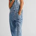 *NWT* Free People x We The Free Ziggy Denim Overall in Powder Blue Size Medium