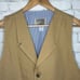 Frontier Classics Mens Brown Cotton Lined Western Ranch Vest Size L Large
