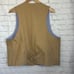 Frontier Classics Mens Brown Cotton Lined Western Ranch Vest Size L Large