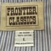 Frontier Classics Mens Brown Cotton Lined Western Ranch Vest Size L Large