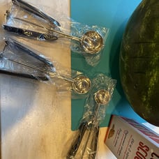 Kitchen Buddy - Versatile Cookie Scoops - Stainless Steel Ice Cream Scoop with T