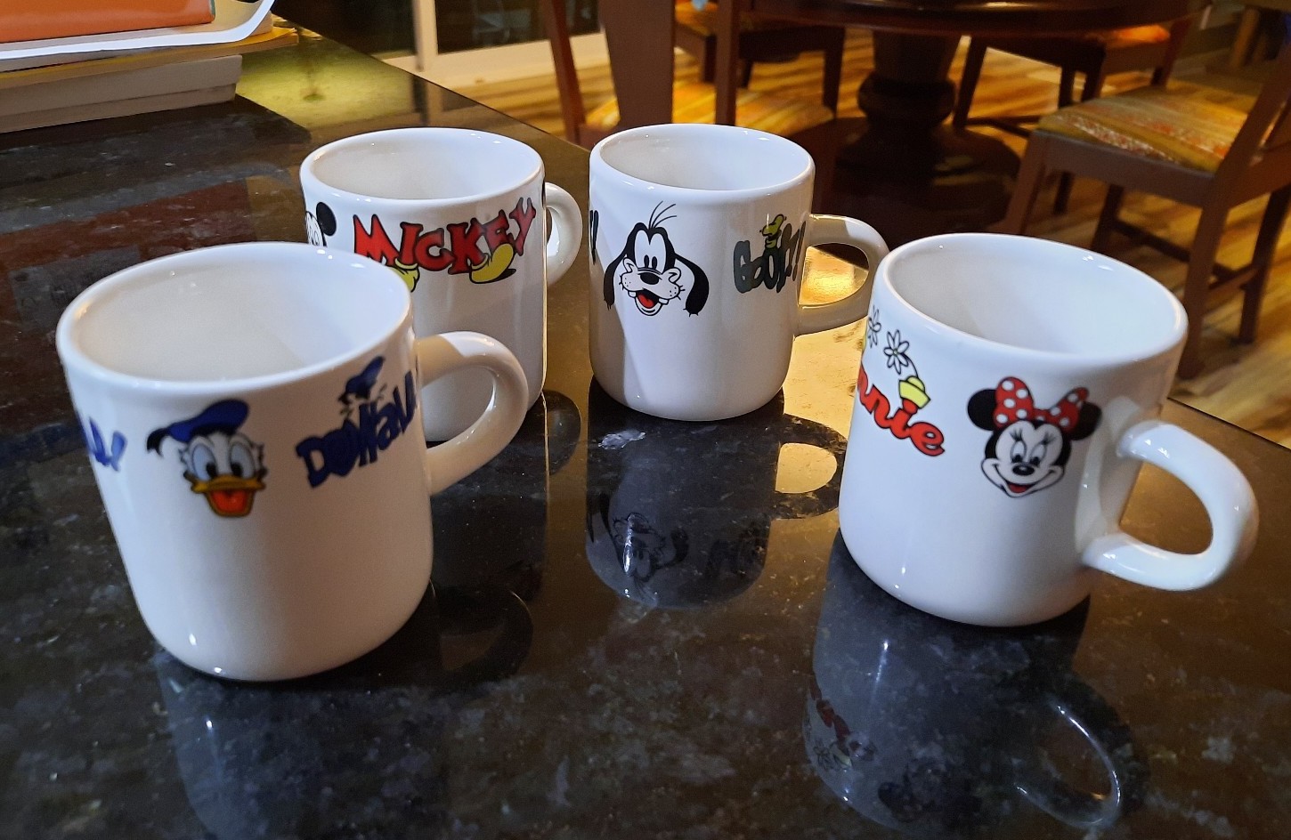 Disney Espresso Coffee Cups