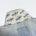 5XL equivalent, 90s, Hard Rock Cafe, Orlando, logo embroidered denim jacket.