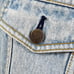 5XL equivalent, 90s, Hard Rock Cafe, Orlando, logo embroidered denim jacket.