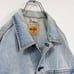 5XL equivalent, 90s, Hard Rock Cafe, Orlando, logo embroidered denim jacket.
