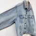 5XL equivalent, 90s, Hard Rock Cafe, Orlando, logo embroidered denim jacket.