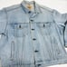 5XL equivalent, 90s, Hard Rock Cafe, Orlando, logo embroidered denim jacket.