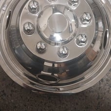 Chevy 3500 16 Dually Stainless Steel Bolt On Wheel Simulators Dual Cover Liners