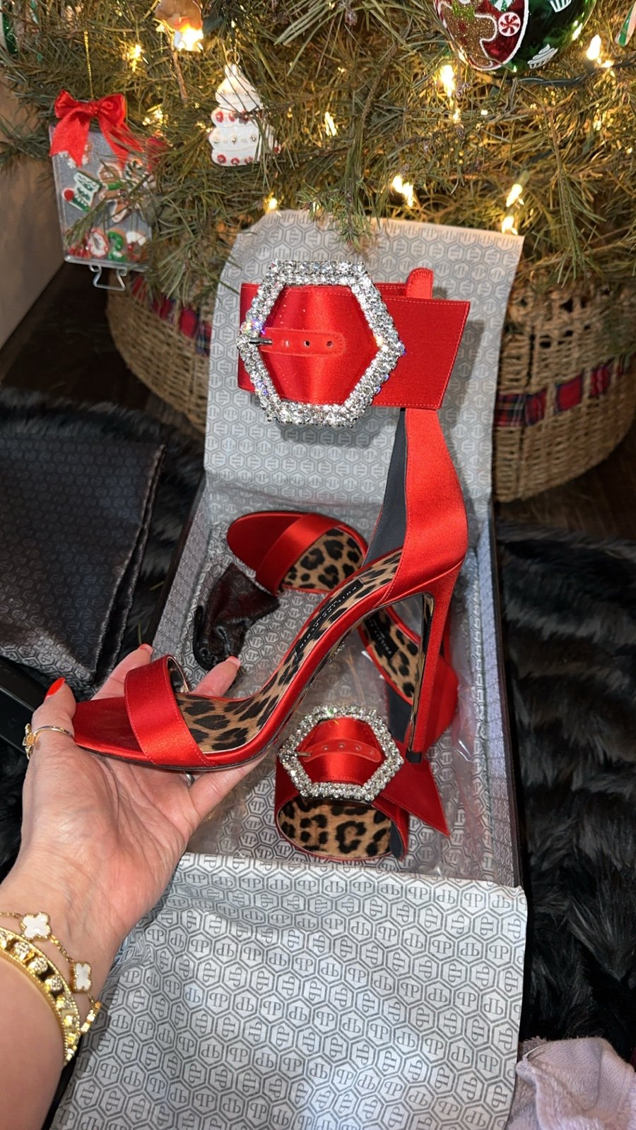 Philipp Plein heels sexy red