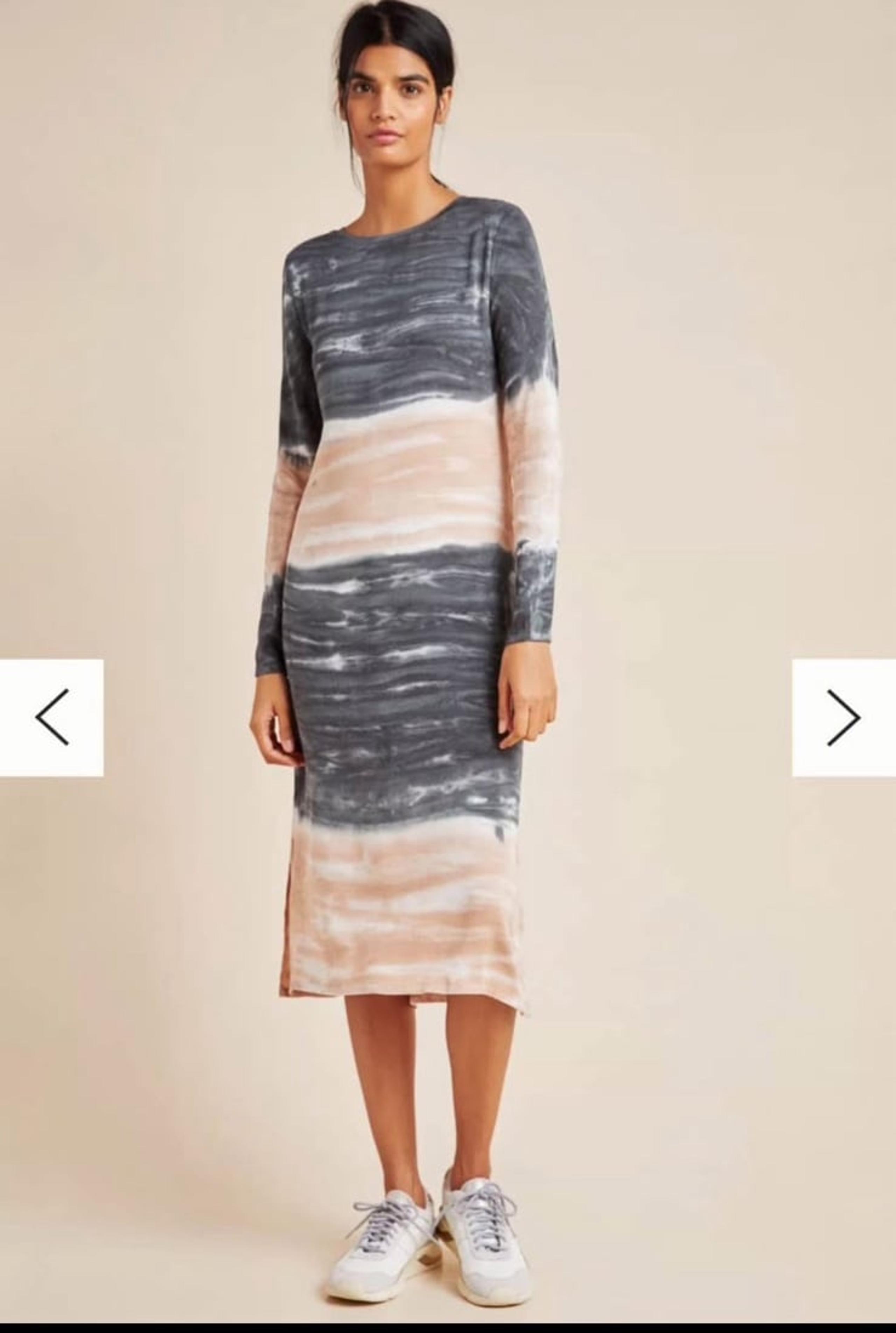 Anthropologie Dolan Trina Tie Dye Midi Dress BRAND NEW Size XS Retail $138
