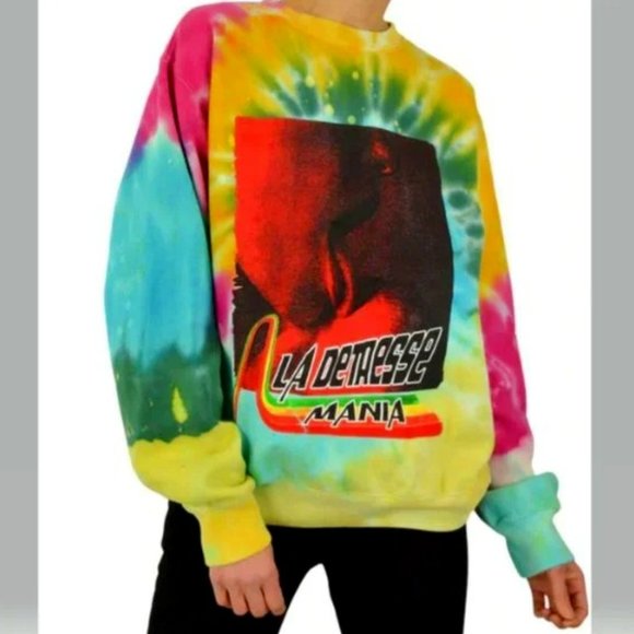 HOT ITEMLa Detresse Mania Obsessive Tie-Dye Sweatshirt
