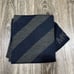 Michael Kors mens reversible logo knit winter scarf & Beanie Hat Set