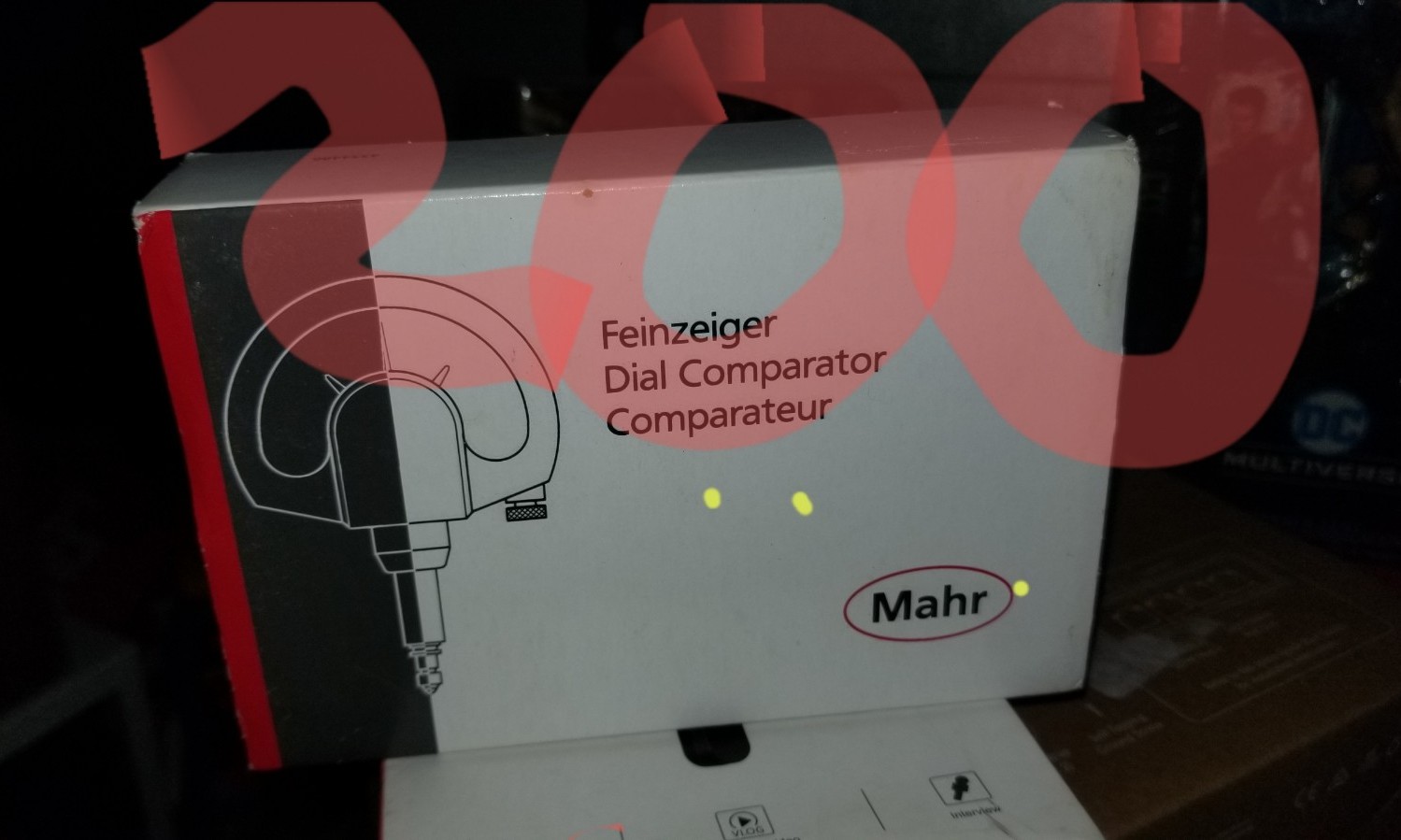MAHR 1010/NO. 4332000 DIAL COMPARATOR MILLIMESS