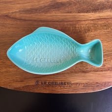 NIB LE CREUSET Small Fish Dish Cool Mint
