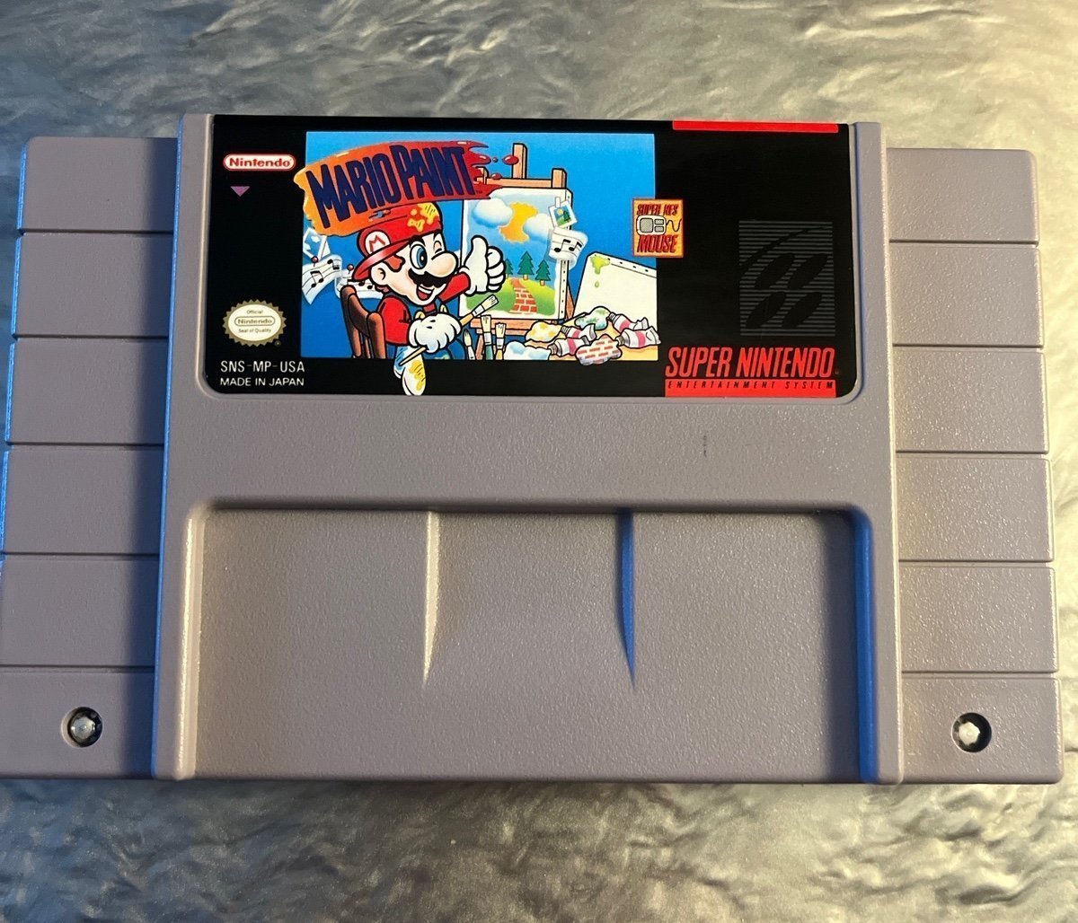 Super Nintendo Mario Paint SNES