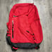 Nike Backpack Red Bag Elite Style Travel Workout Gym Sport Bag Brand New