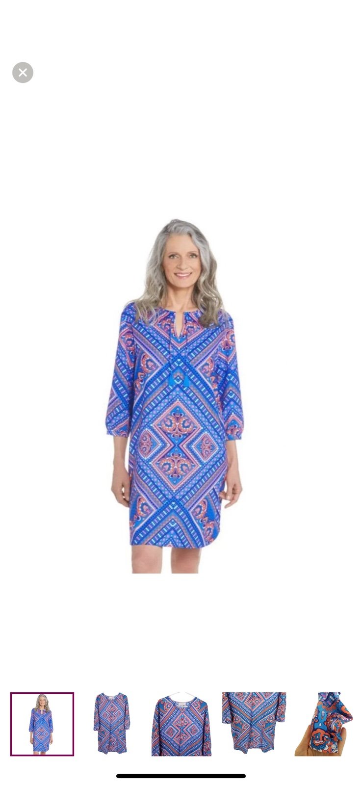 Coolibar Sun Protection Coverup Dress - S