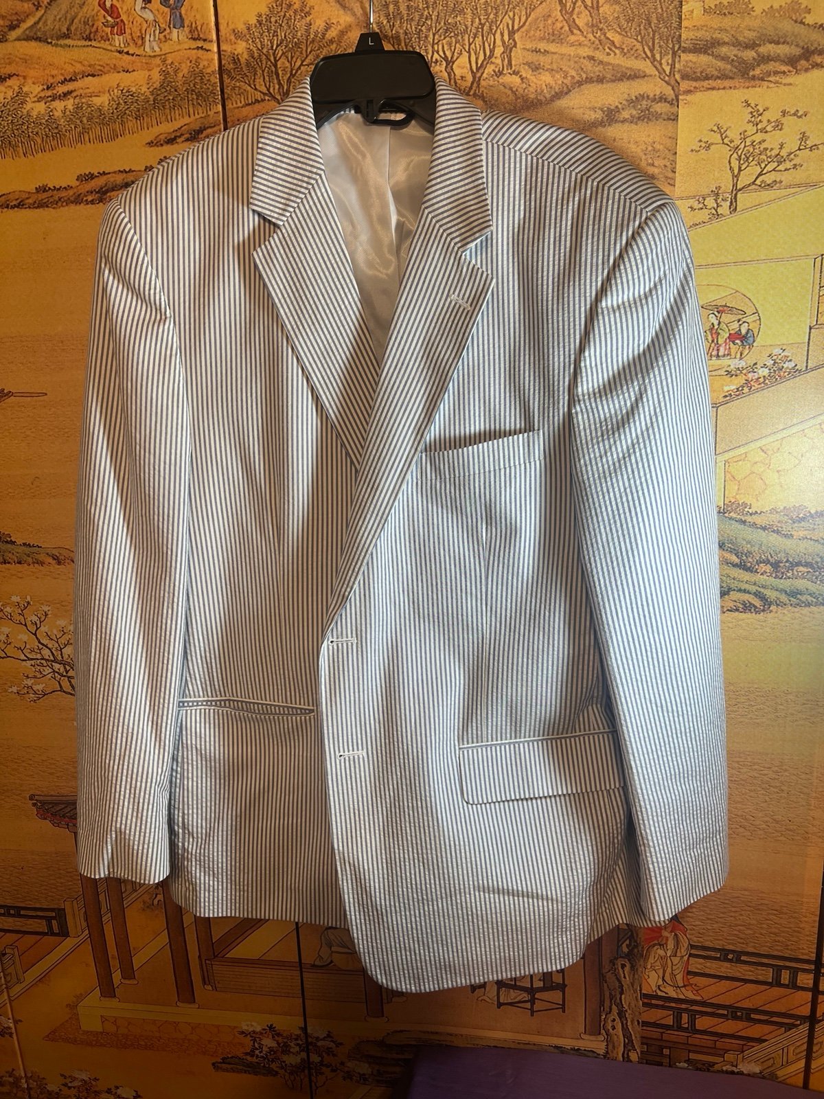 Haspel Seersucker Blazer