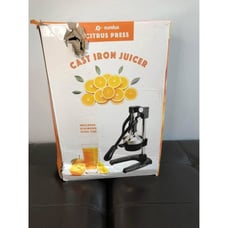 Eurolux Cast Iron Juicer NEW - opened/damaged box