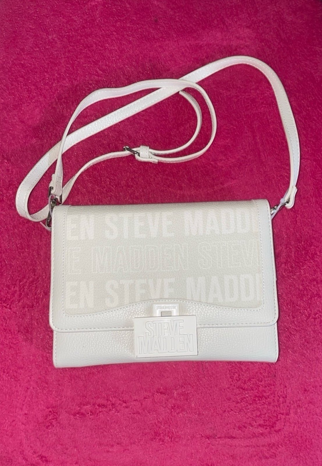 Steve Madden Crossbody Vanilla Color Handbag
