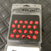 20PCs Red Project U Style Lug Nuts M12x1.5