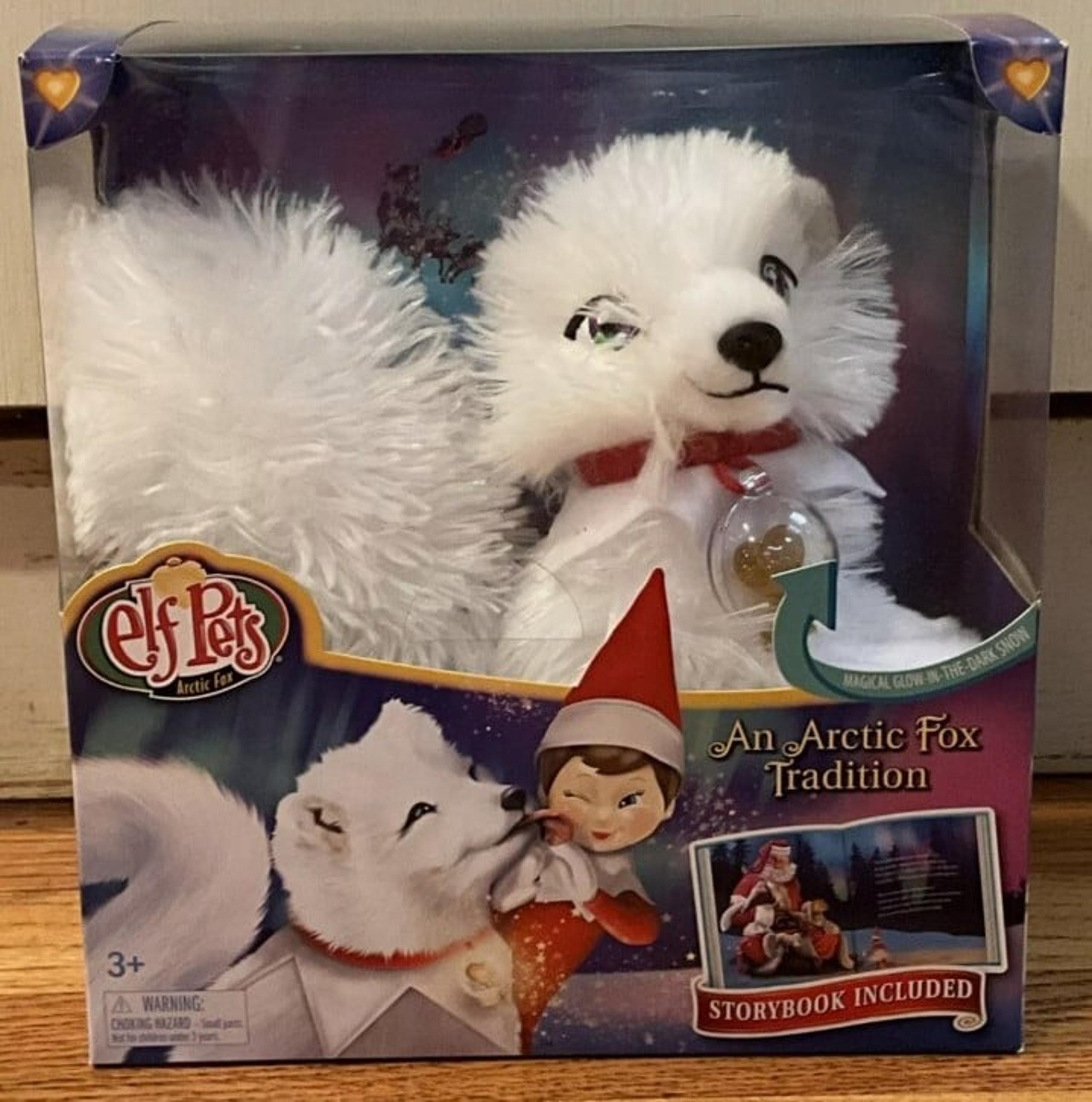 Elf Pets An Arctic Fox Tradition Plush & Storybook New In Box!