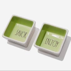 Rae Dunn ‘Savor and ‘Enjoy Serving Bowls