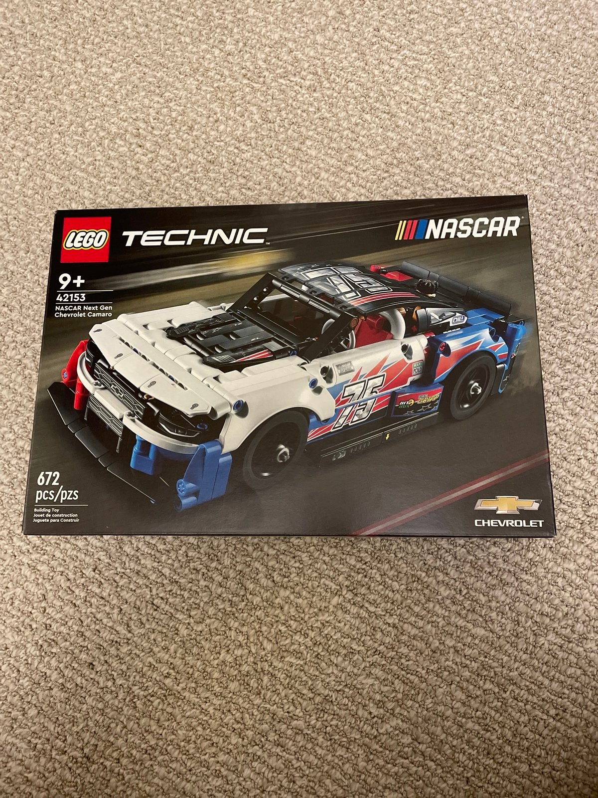 NASCAR LEGO Technic Next Gen Chevrolet Camaro
