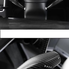 NEW Tesla Model 3 & Y Real Carbon Fiber Steering Wheel Paddle Shift Trim Cover