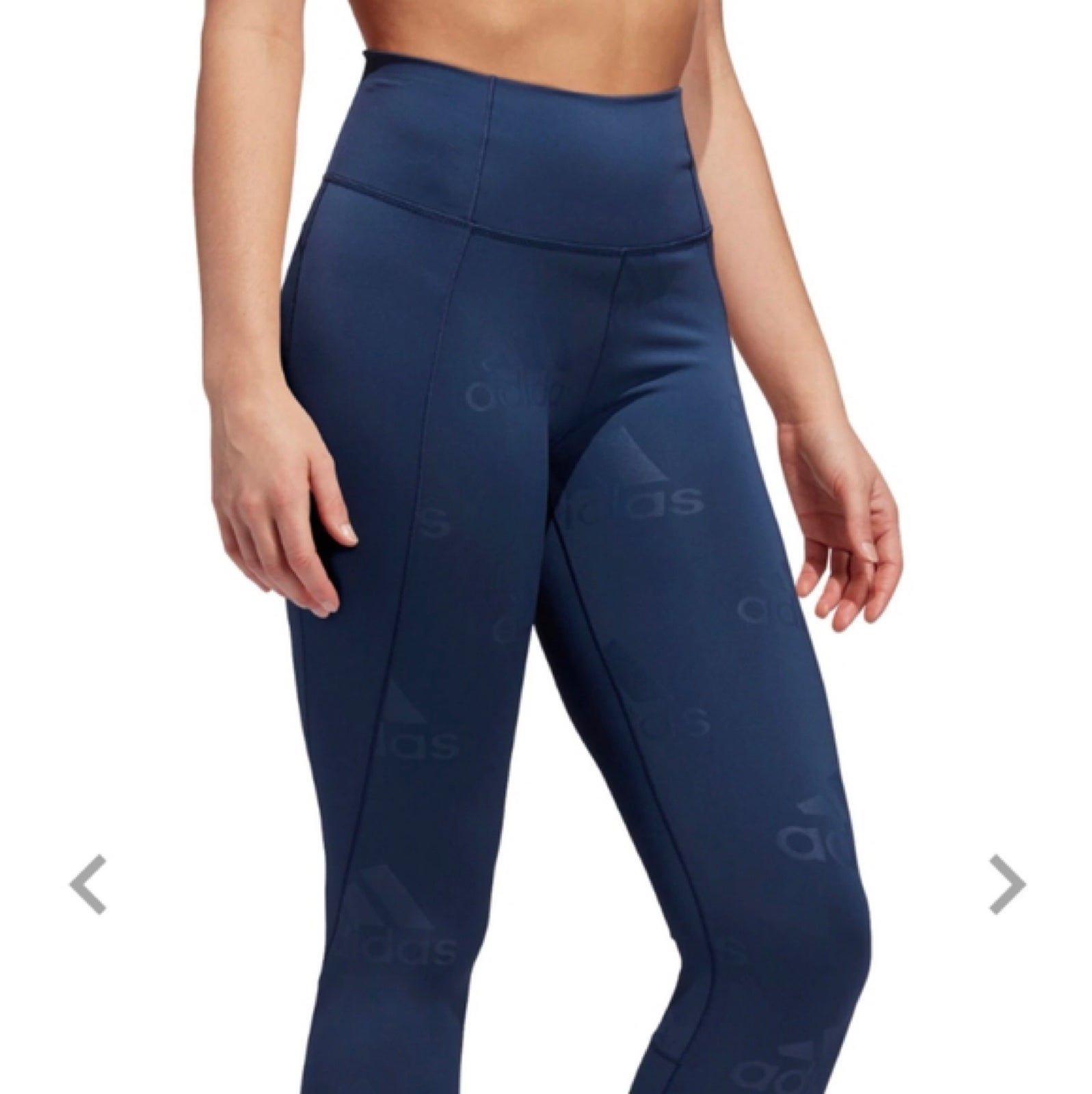 Adidas 7/8 Tights in Blue