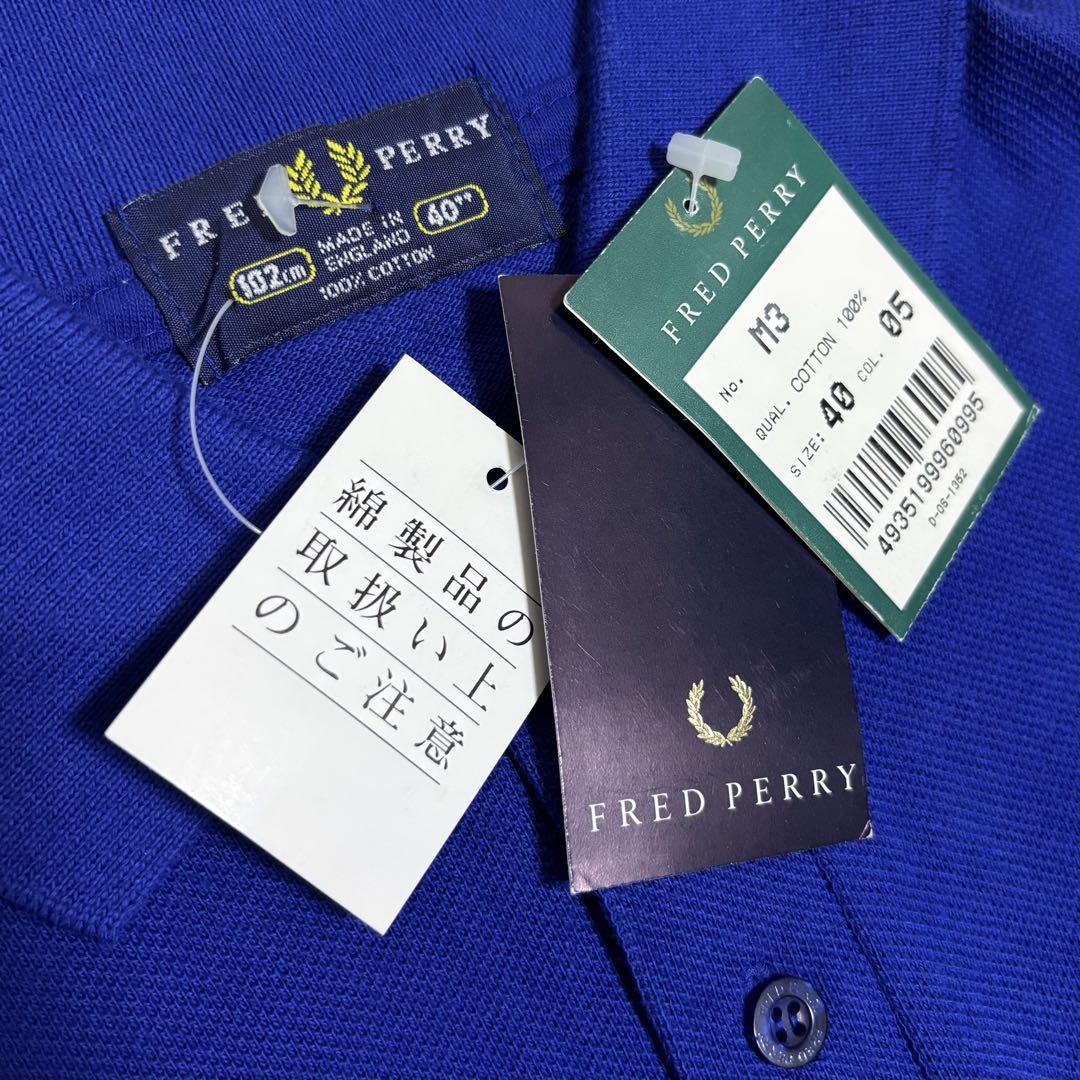 Unused England-made FRED PERRY short-sleeved polo shirt