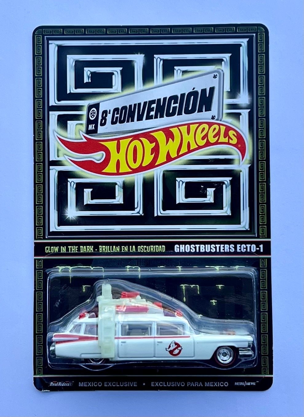 Hot Wheels Mexico Convention Glow in the Dark Ghostbusters Ecto-1