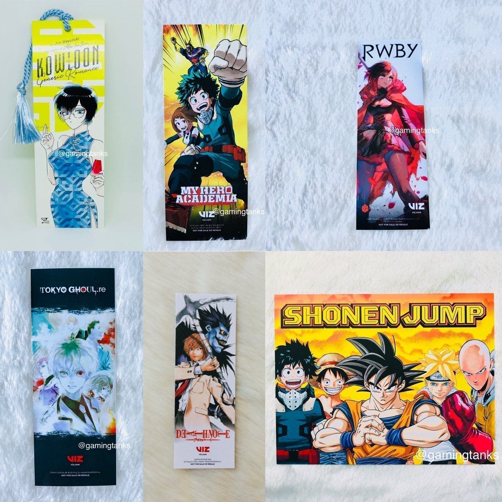 Anime Expo Bookmarks Bundle Exclusive